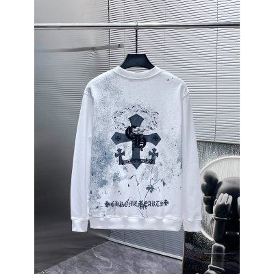  CHROME HEART Hoodie  Black andWhite,8639 02