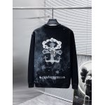  CHROME HEART Hoodie  Black andWhite,8639
