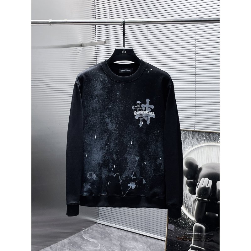  CHROME HEART Hoodie  Black andWhite,8639