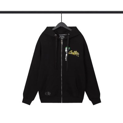  CHROME HEART Hoodie Black,8552 01