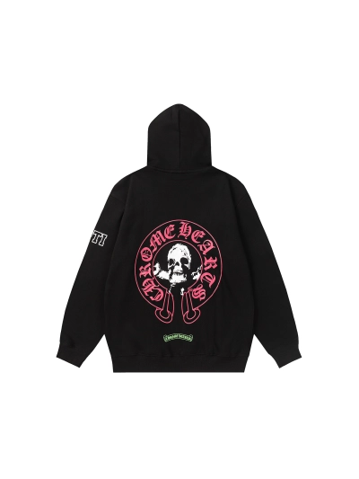  CHROME HEART Hoodie Black,8981 02
