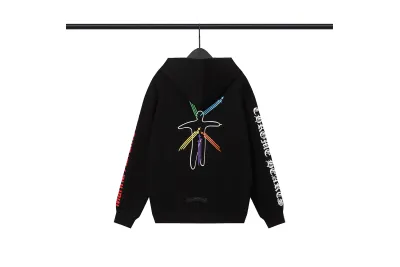  CHROME HEART Hoodie Black,8982 02