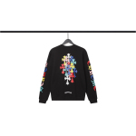  CHROME HEART Hoodies Black and White,8208