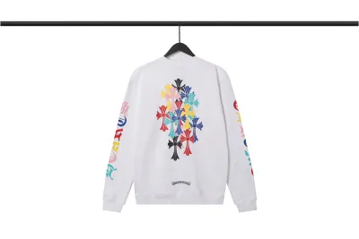  CHROME HEART Hoodie Black and White,8208 02