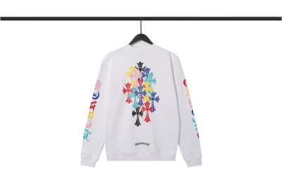  CHROME HEART Hoodie Black and White,8208 02