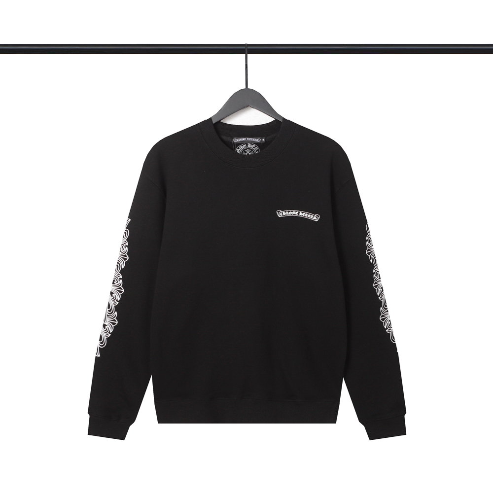  CHROME HEART Hoodies Black and White,8211