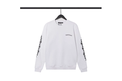  CHROME HEART Hoodie Black and White,8211 02