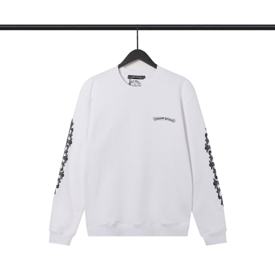  CHROME HEART Hoodie Black and White,8211 02