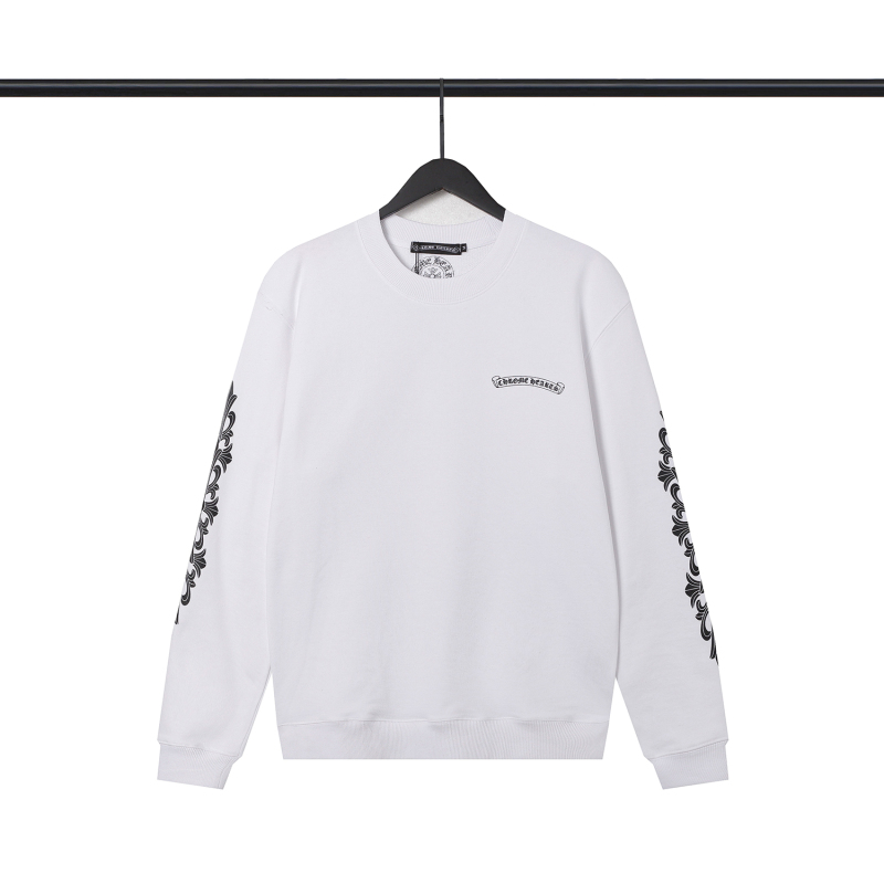  CHROME HEART Hoodies Black and White,8211