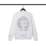  CHROME HEART Hoodies Black and White,8212