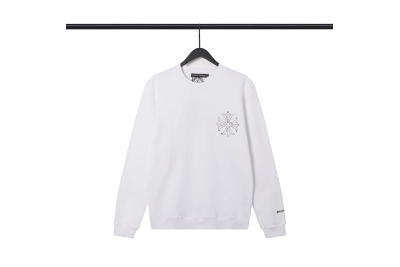  CHROME HEART Hoodie Black and White,8212 02