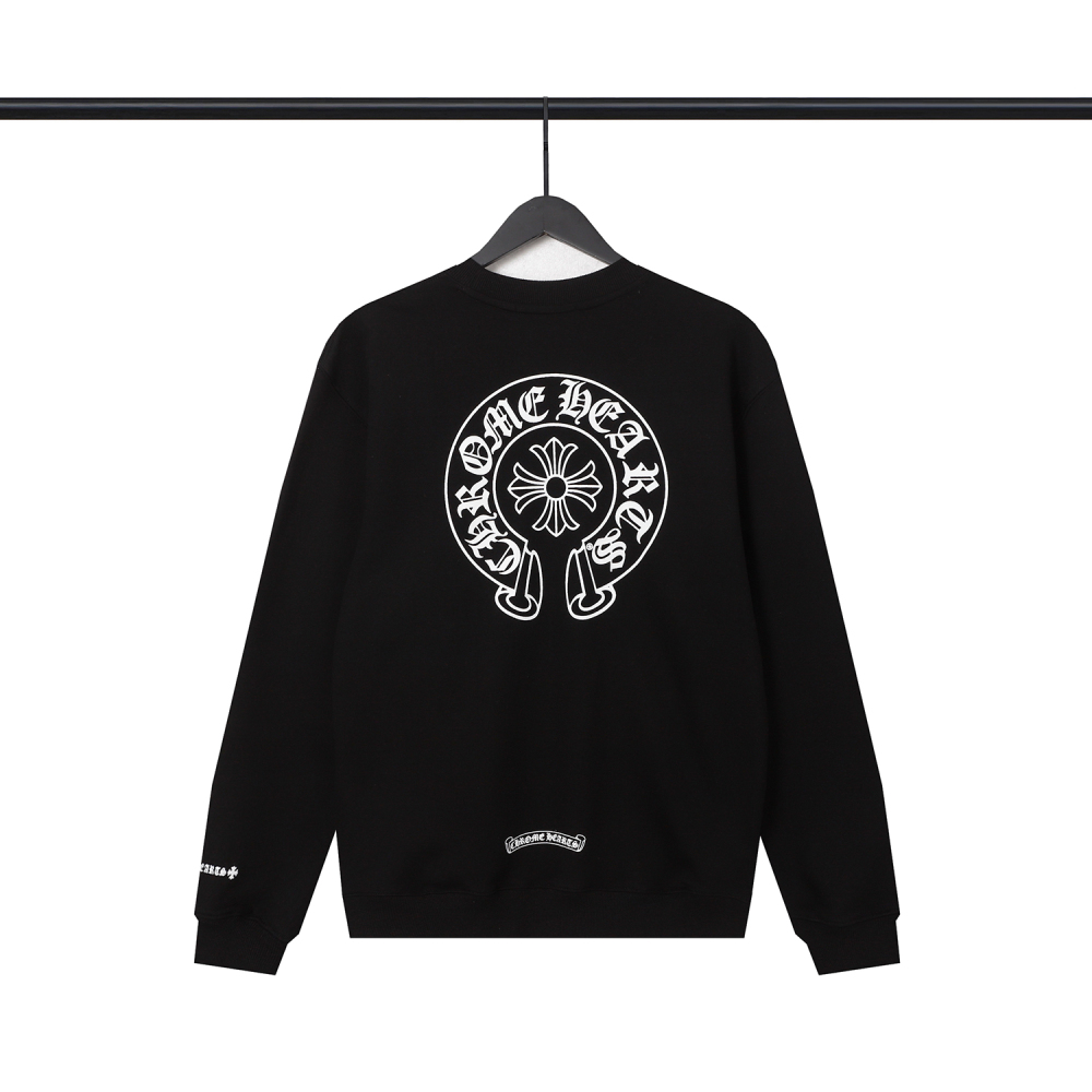  CHROME HEART Hoodies Black and White,8301