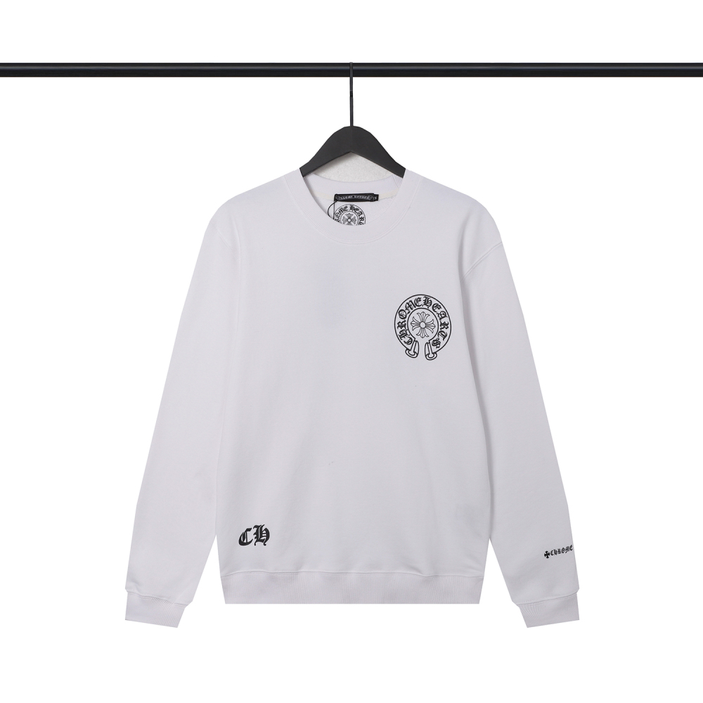  CHROME HEART Hoodies Black and White,8301