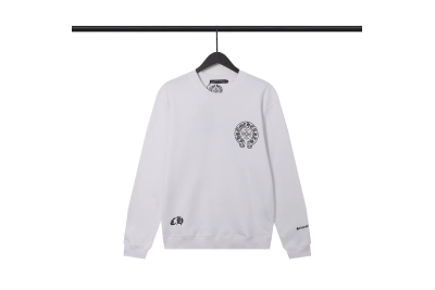  CHROME HEART Hoodie Black and White,8301 02