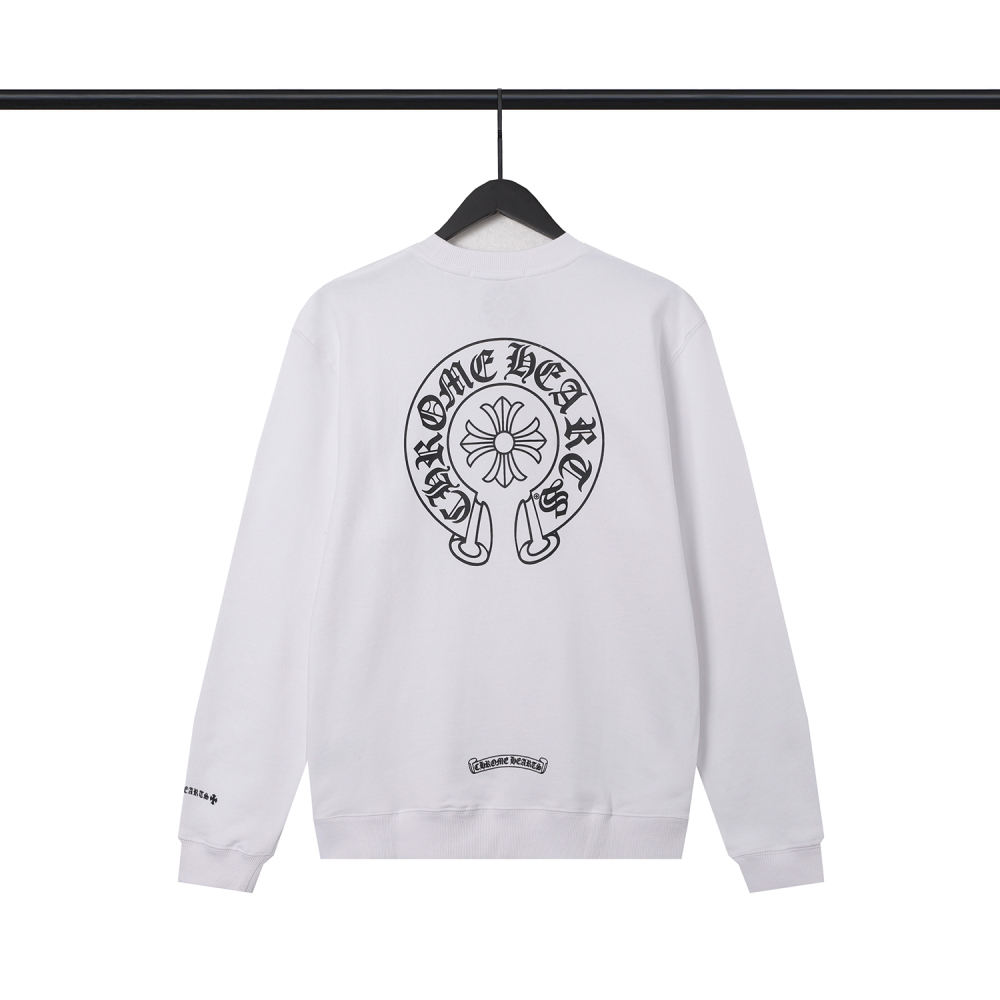  CHROME HEART Hoodies Black and White,8301