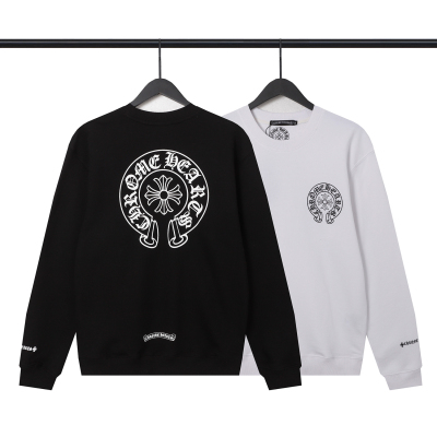 CHROME HEART Hoodies Black and White,8301 01
