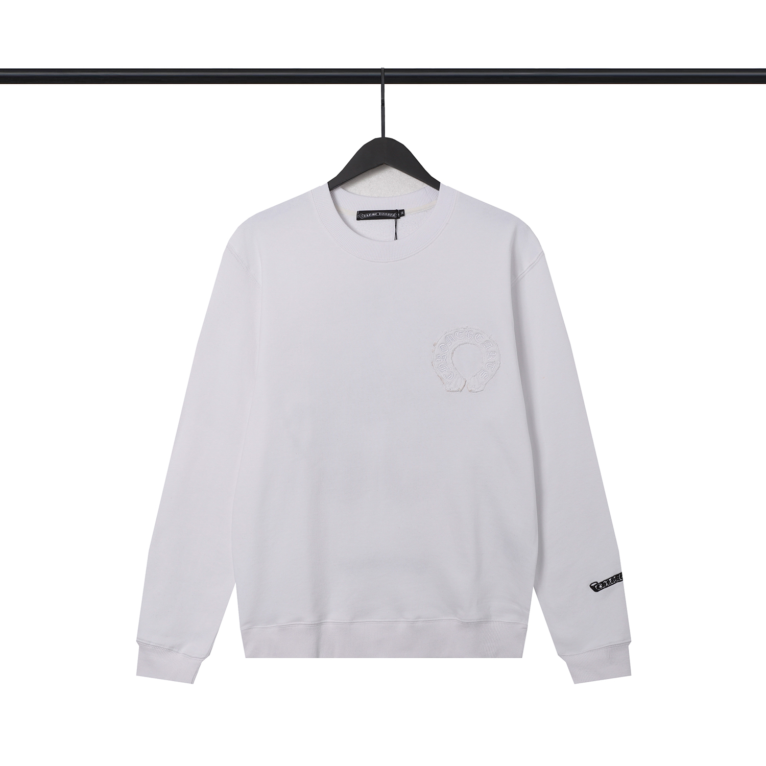  CHROME HEART Hoodie Black and White,8307