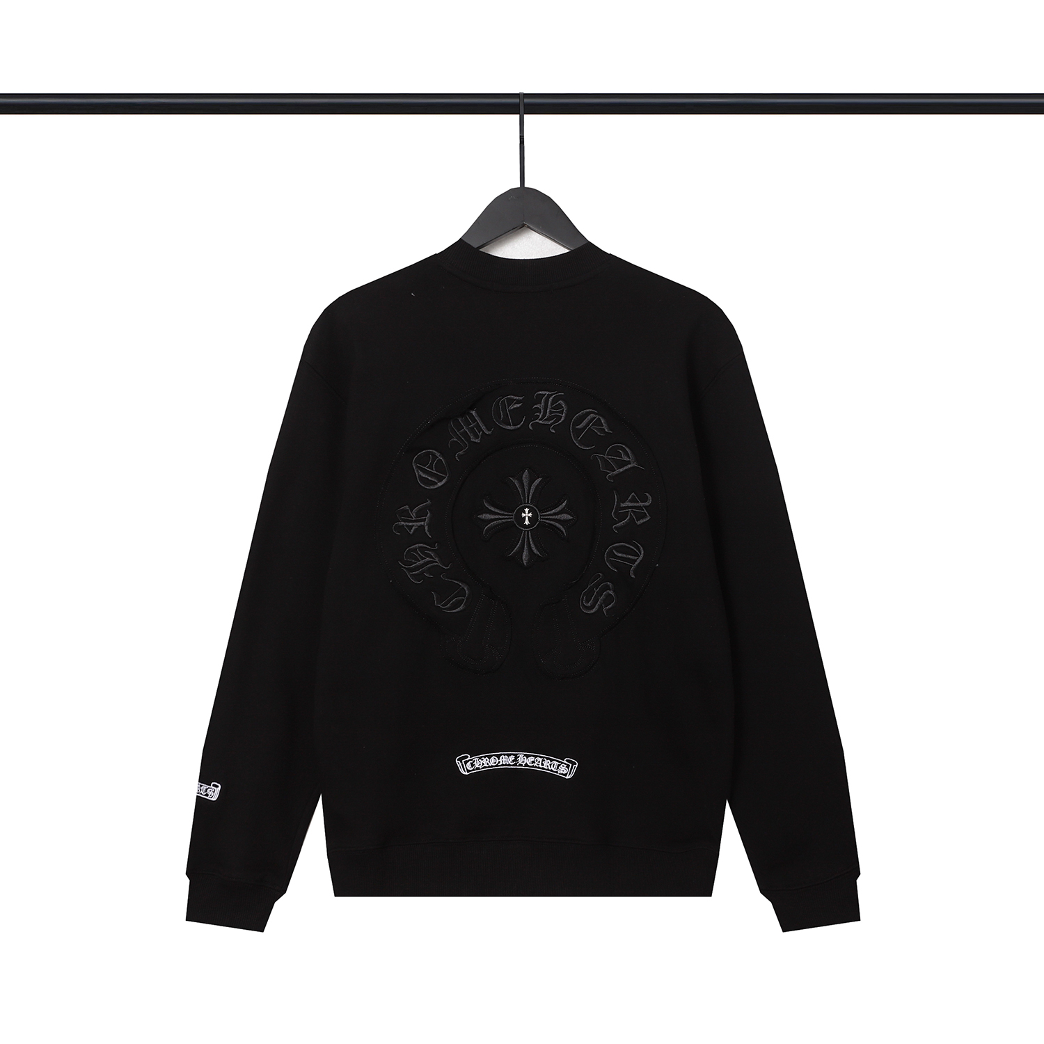  CHROME HEART Hoodie Black and White,8307