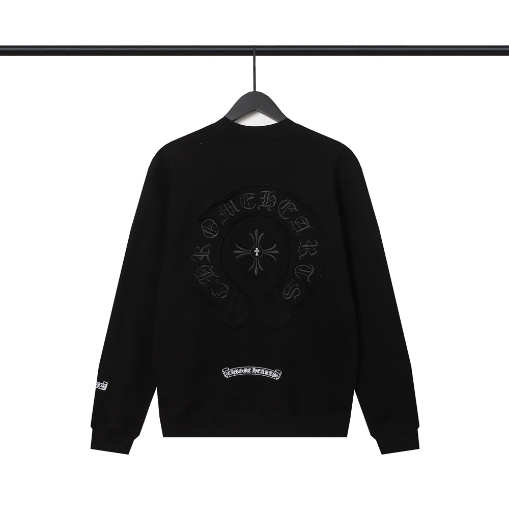  CHROME HEART Hoodies Black and White,8307