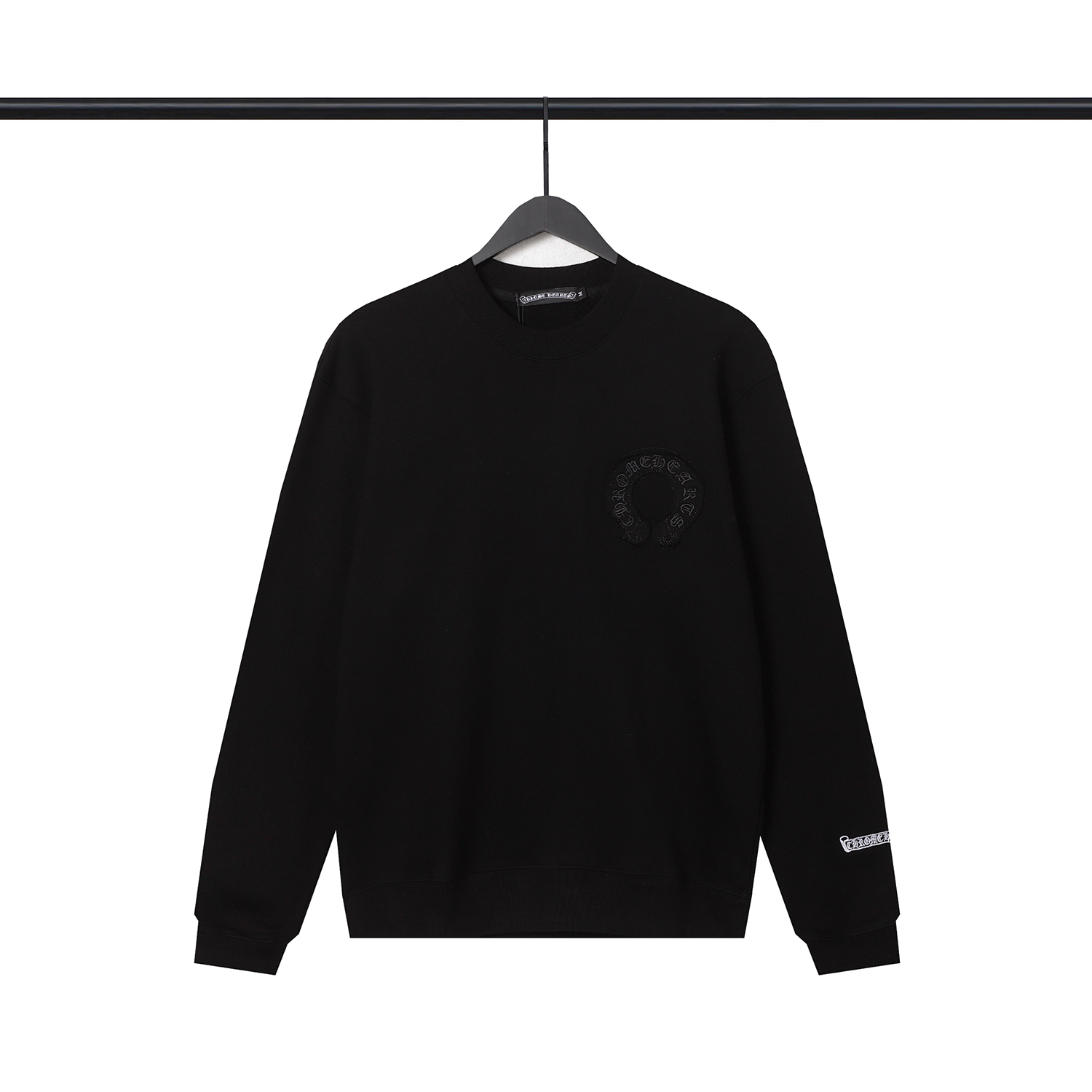  CHROME HEART Hoodie Black and White,8307