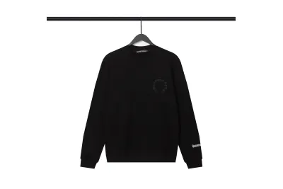  CHROME HEART Hoodie Black and White,8307 02