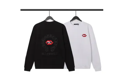  CHROME HEART Hoodie Black and White,8309 01