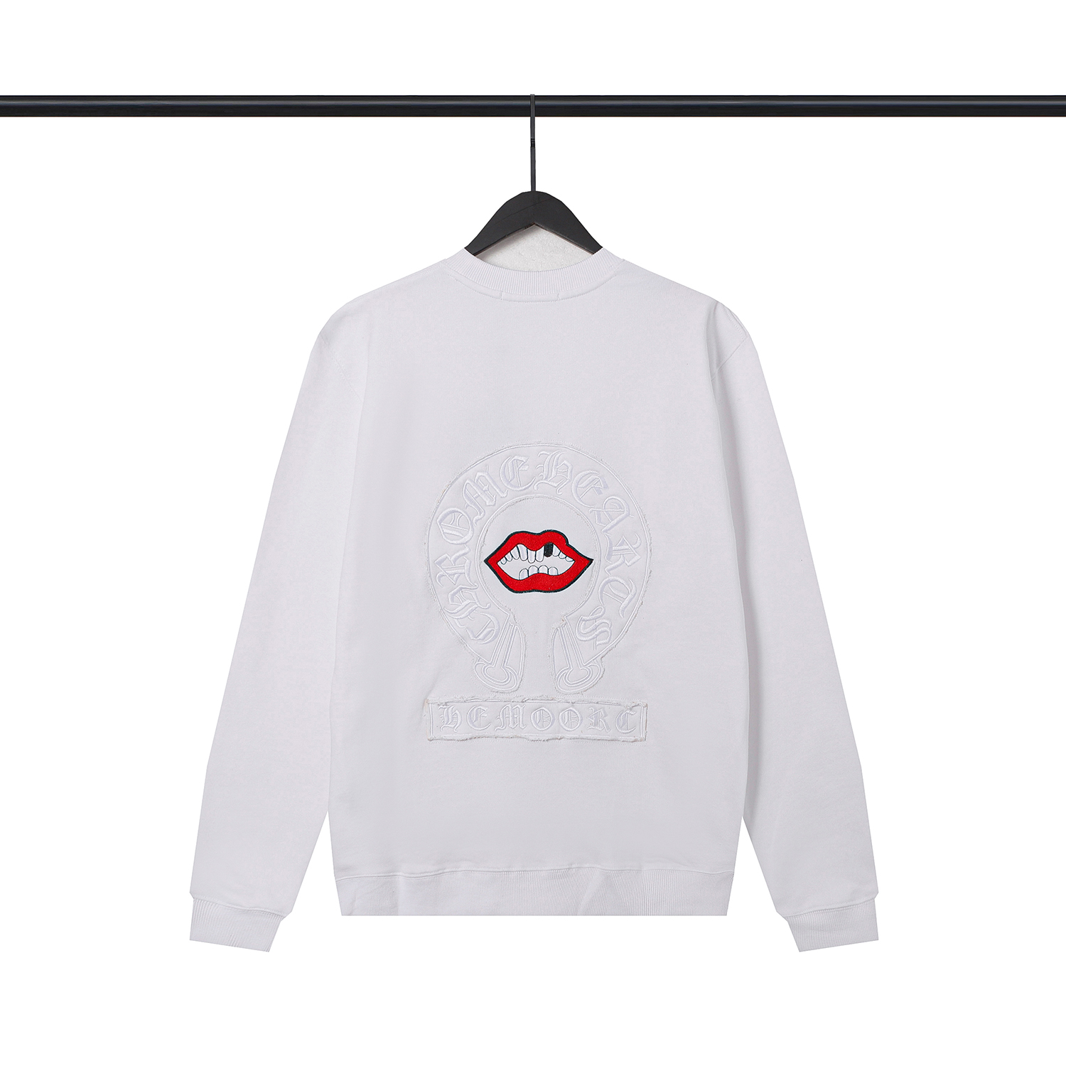  CHROME HEART Hoodie Black and White,8309