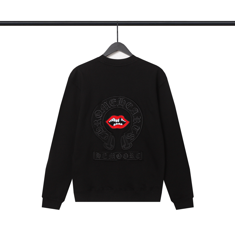  CHROME HEART Hoodies Black and White,8309