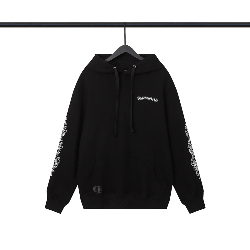  CHROME HEART Hoodies Black and White,8992
