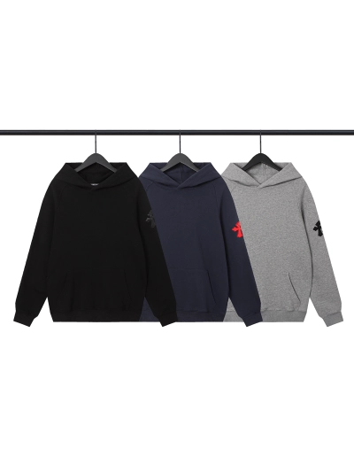  CHROME HEART Hoodie Black、Grey and Navy,8983 01