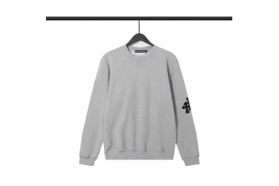  CHROME HEART Hoodie Grey,8207 01