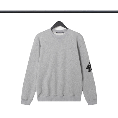  CHROME HEART Hoodies Grey,8207 01