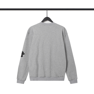  CHROME HEART Hoodies Grey,8207 02
