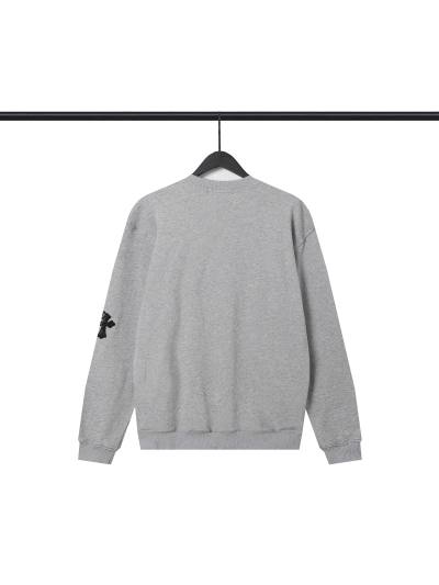  CHROME HEART Hoodie Grey,8207 02