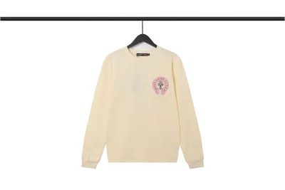  CHROME HEART Hoodie Grey and Beige,8221 02