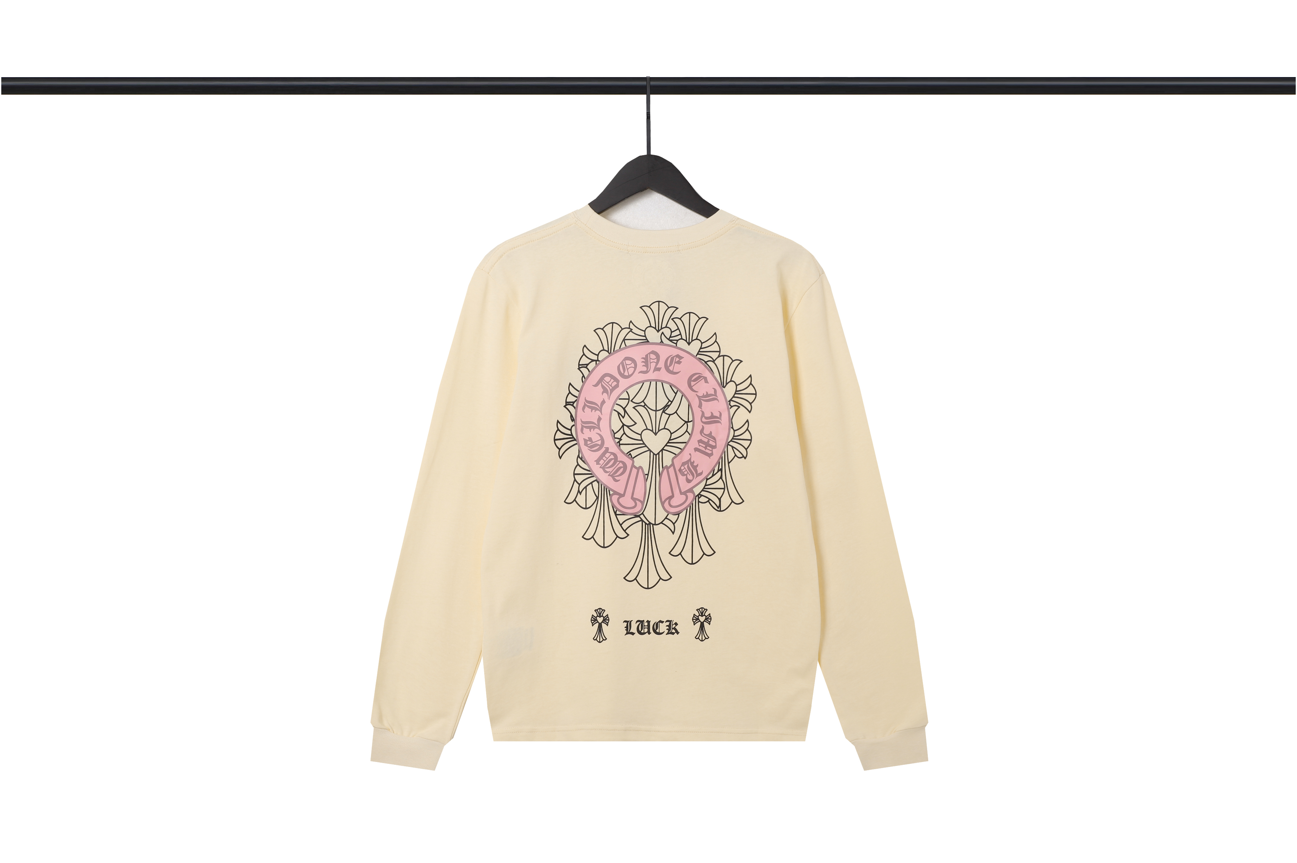  CHROME HEART Hoodie Grey and Beige,8221