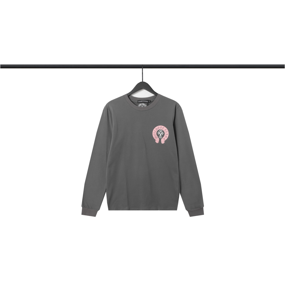 CHROME HEART Hoodie Grey and Beige,8221