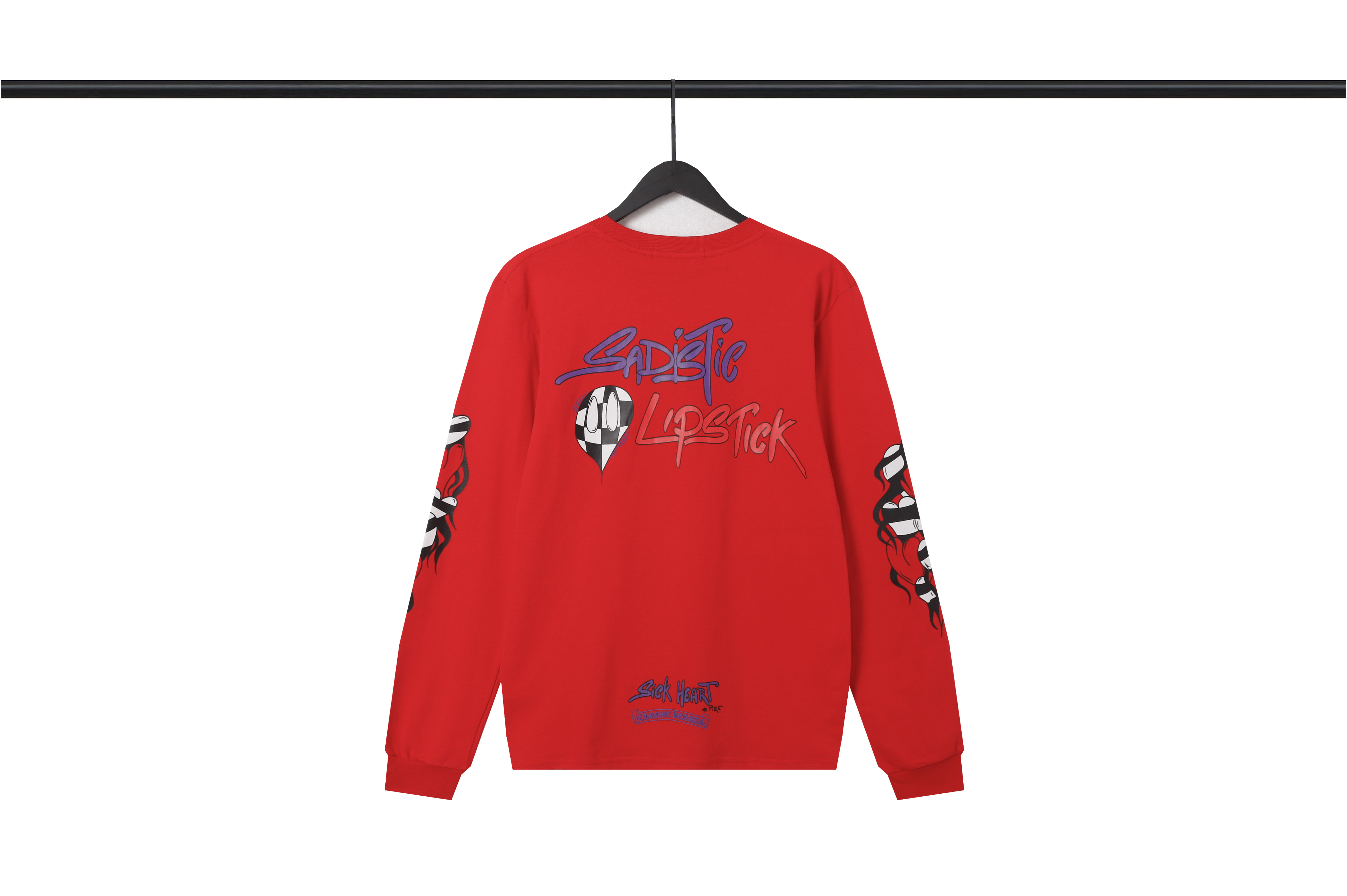  CHROME HEART Hoodie Red,8222