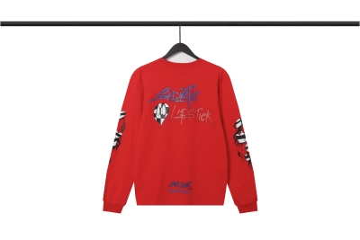  CHROME HEART Hoodie Red,8222 02