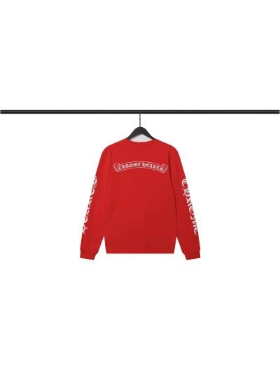  CHROME HEART Hoodie Red,8223 02