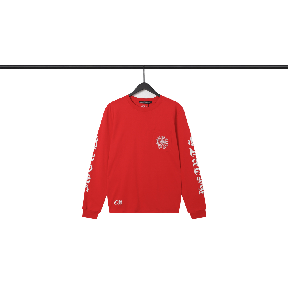  CHROME HEART Hoodies Red,8223