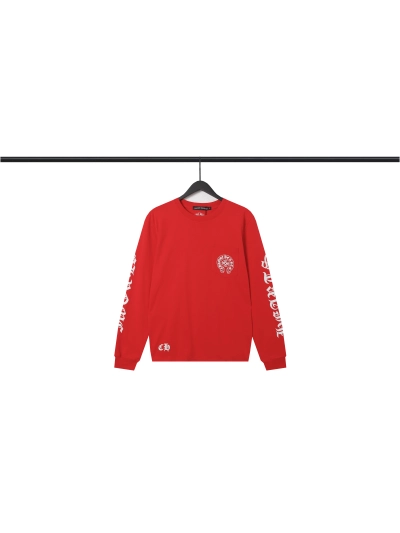  CHROME HEART Hoodie Red,8223 01
