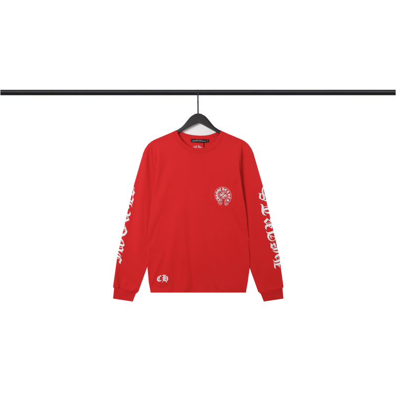  CHROME HEART Hoodies Red,8223