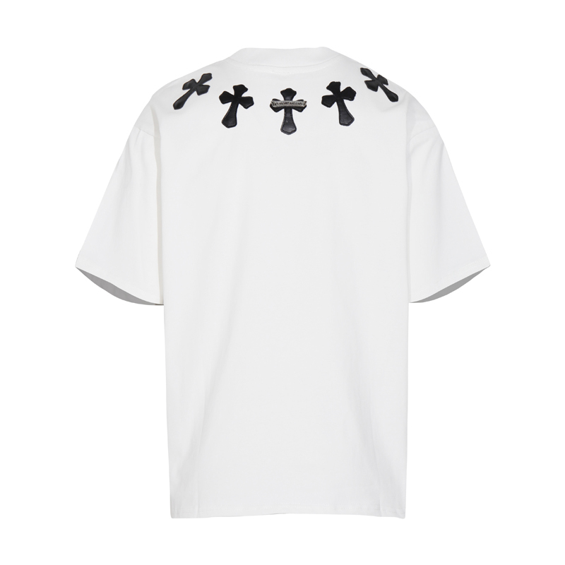 PK CHROME HEART T-shirt  Black and White,K6032