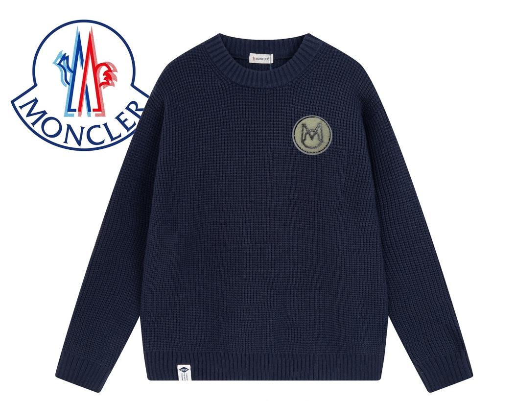 Moncler Waffle  Sweater 3-dark blue