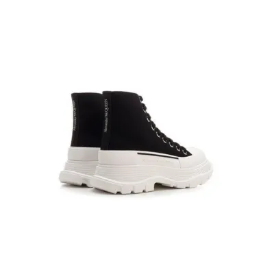 PK  White "tread Slick" Lace-up Combat Boot 02