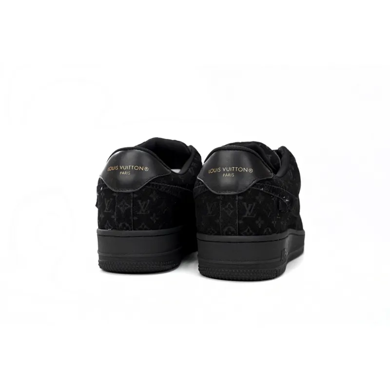 PK Louis Vuitton x Nike Air Force 1 All Black 1A9VD7