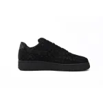 PK Louis Vuitton x Nike Air Force 1 All Black 1A9VD7
