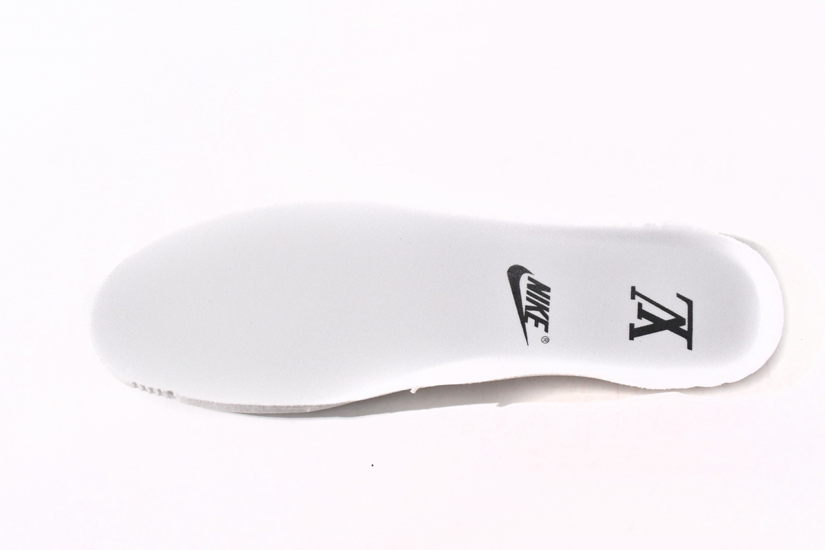 PK Louis Vuitton x Nike Air Force 1 White Red MS0232