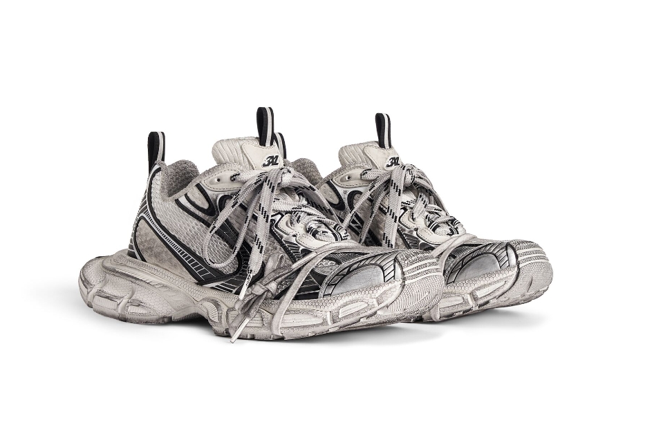  Perfectkicks Balenciaga White Black Silver，734734 W3XL4 9710 